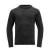 Nansen Sweater Crew Neck, Anthracite