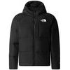 B NORTH DOWN HOODED JACKET, TNF BLACK
