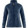 FJÄLLRÄVEN Övik Fleece Zip Sweater W Navy