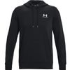 UNDER ARMOUR UA Essential Fleece Hoodie, Black