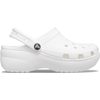 Classic Platform Clog W White