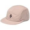 5-PANEL SYNTHETIC CAP Pale Mauve-Black Icon Logo