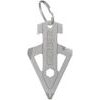 Broadhead Solid Silver