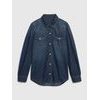 786984-00 Dětská džínová košile Tmavě modrá