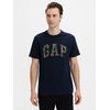 500039-00 Tričko GAP logo v-ss camo arch Tmavě modrá