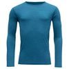 DEVOLD Breeze man shirt blue melange