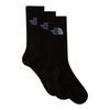 MLSPRT SOCK CSH CREW 3P TNF BLACK