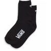 KICKIN IT CREW SOCK 6.5-10 1PK, black