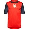 Yth Defend Ss Jersey Elevated Fluorescent Red