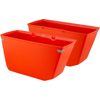 Basket Trek Fetch+ 2 Rear Pannier 2.0 Kit Viper Red
