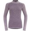 Kvitegga Merino 230 Cross Neck Wmn, Orchid