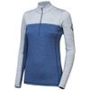 MERINO BOLD dámské triko dl.rukáv zip cool blue/cool gray