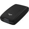 Cash & Cards OYSTER - leather Carbon Black