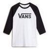CLASSIC RAGLAN, White-Black