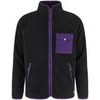 Vardag Pile Fleece M Black-Dark Violet