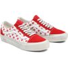 Old Skool VLT LX BIANCA CHANDON STRESSED RED/WHITE