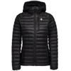 W APPROACH DOWN HOODY Black
