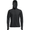Men Mer  300 RF Descend LS Zip Hoodie BLACK