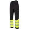 REFLECTOS Trousers black/yellow