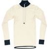 Wool Mesh 190 Zip Neck Man Ink/Offwhite