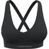 W Mer 125 Cool-Lite Sprite Racerback Bra, BLACK