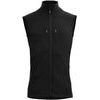 Egga Grid Merino Vest Man, Caviar