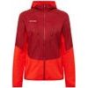 Aenergy ML Hybrid Hooded Jacket Women dark mammut red-mammut red