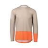 MTB Pure LS Jersey Light Sandstone Beige/Zink Orange