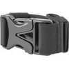 BELT BUCKLE 40 MM NOIR NEW