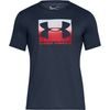 UNDER ARMOUR BOXED SPORTSTYLE SS, navy