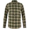 Övik Classic Flannel Shirt W Deep Forest-Fossil
