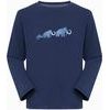 Core Longsleeve Kids Logo marine