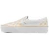 Classic Slip-On Platform, METALLIC CHECKRBRD Gold