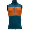 DEVOLD Egga Grid Merino Vest Man Flood/Flame