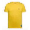 Climbing on the Moon T-Shirt M Giallo/Viola