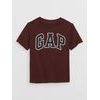 GAP 748026-00 Dětské tričko s logem Vínová
