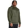 Armour Fleece Hoodie, Marine OD Green / Black