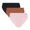 Ua Pure Stretch No Show Bikini-Solid - 3pk PRIME PINK