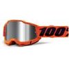 ACCURI 2 Goggle - Neon/Orange - Mirror Silver Flash Lens