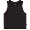 ESSENTIAL RACER TANK, Black
