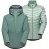 Convey 3 in 1 HS hooded Jacket Women dark jade-jade