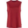 FJÄLLRÄVEN Abisko Wool Tank Top W Pomegranate Red