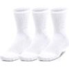 UNDER ARMOUR UA 3-Maker 3pk Mid-Crew-WHT