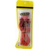 BUNGEE SHOELACE KIT, orange/black pop