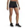 UA HG Rib Shorty-BLK