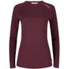 WarmWool Crew Neck shirt, Woman Fig