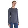 W Mer 125 Cool-Lite Sphere III LS Tee MIDNIGHT NAVY HTHR