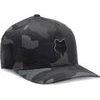 Fox Head Flexfit Hat, Black Camo