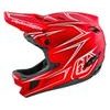 TROY LEE DESIGNS D4 COMPOSITE MIPS PINNED RED