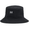 Men's Branded Bucket, Black / White